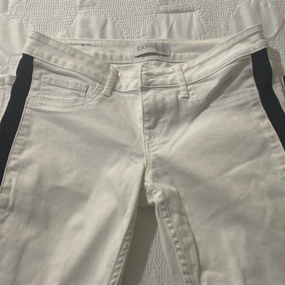 Express White Jeans Stretch Size 2